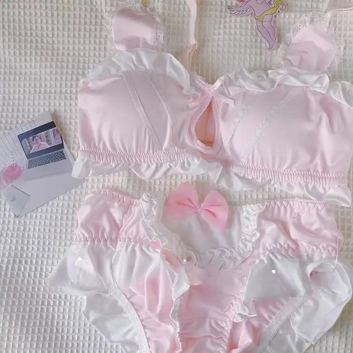 MOYISU Kawaii Lolita ensemble de soutien-gorge