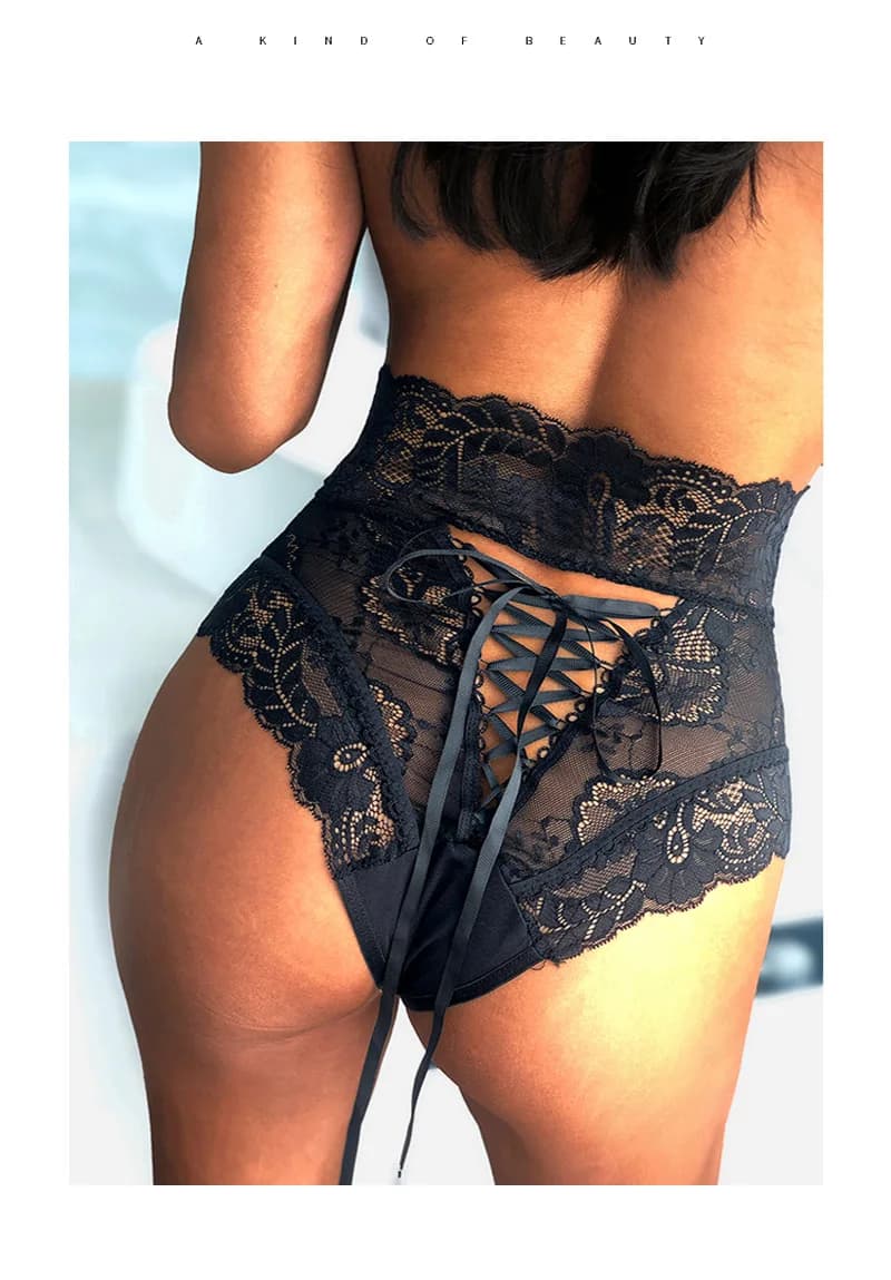 Culottes pour femme, sous-vêtements sexy en dentelle respirante, lingerie douce, culottes féminines,