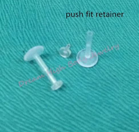 BIOFLEX – bague de retenue pour les lèvres MONROE, 1.2x8mm et 10mm, 100 pièces/lot, nouveaux bijoux 
