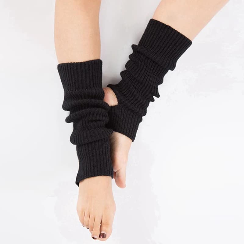Femmes jambières hiver fille femme jambe couverture pour salle de sport Fitness danse latine Ballet 