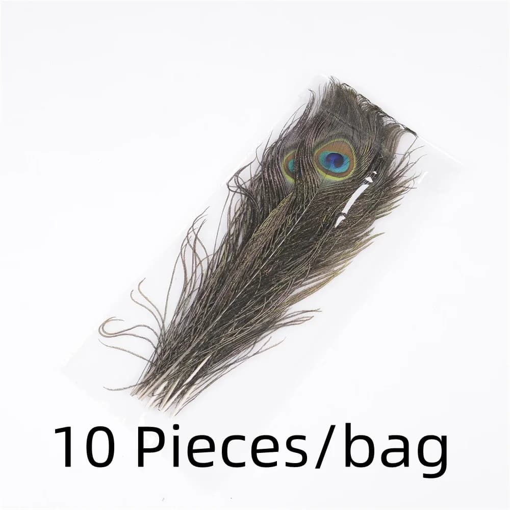 Plumes de paon naturelles, 25-30, 40 à 50cm de Long, pour bijoux artisanaux, accessoires de décorati