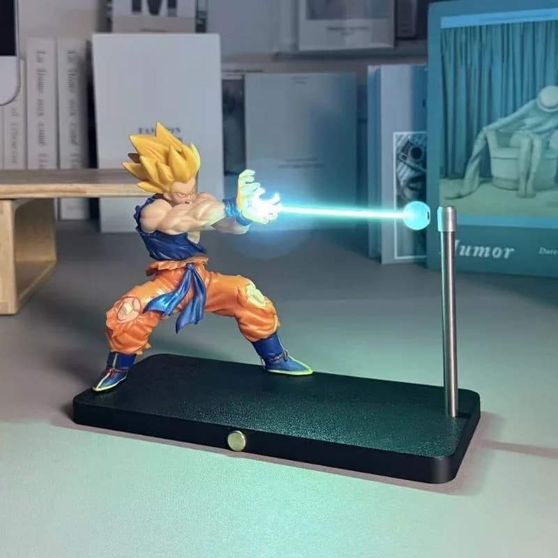 Lampe de nuit Son Goku Kamehameha, Dragon Ball, ornement de bureau, lampe de chevet, cadeau d'annive