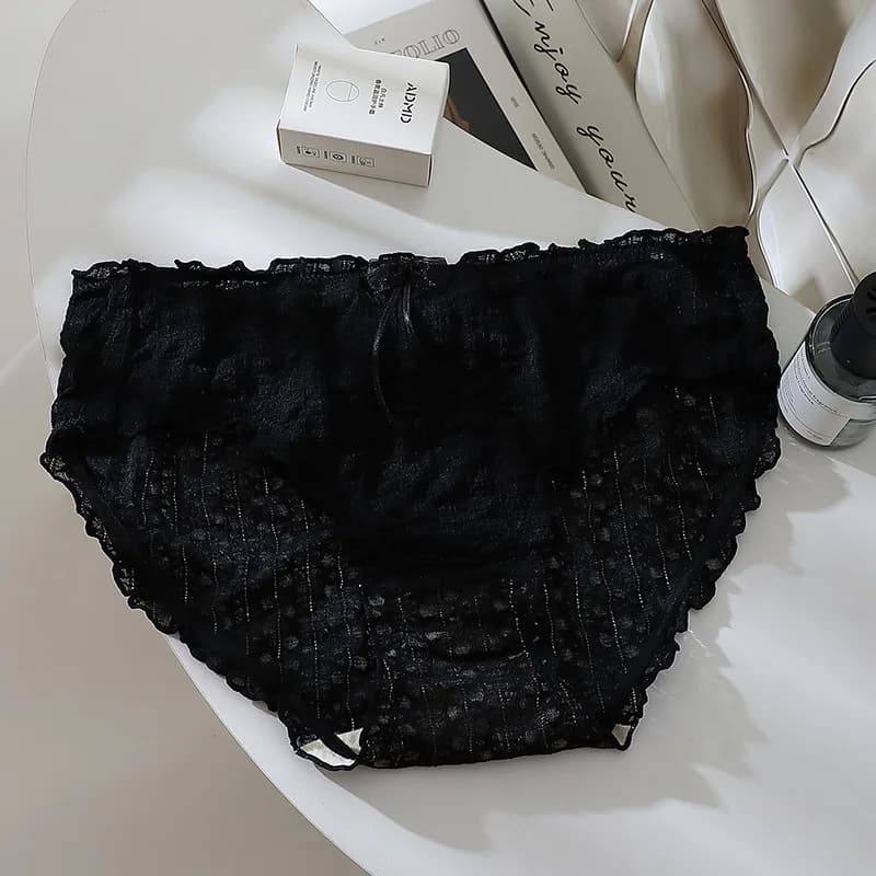 Lingerie Sexy femmes sous-vêtements dentelle ropa interor para mujeres mignon Simple grande taille s