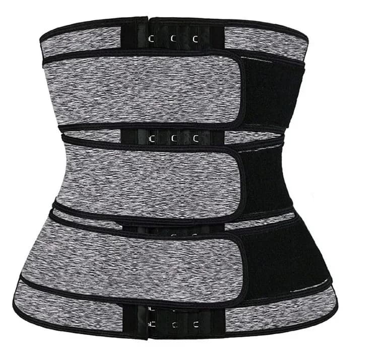 Ceinture amincissante sportive pour femme en latex, gaine sculptante en caoutchouc de chlore, pour l