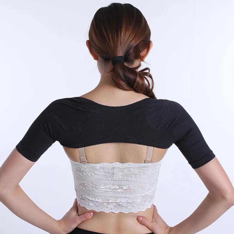 Manchon de compression Round Rotator Cuff, orthèse pour le haut du dos, soutien à double initiative,