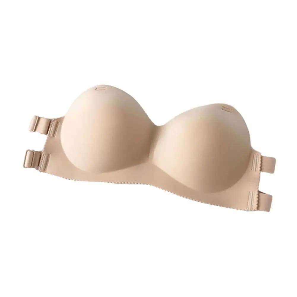Soutien-gorge Invisible pour femmes, pratique, sans épaules, haute élasticité, Push Up, dos nu, vête