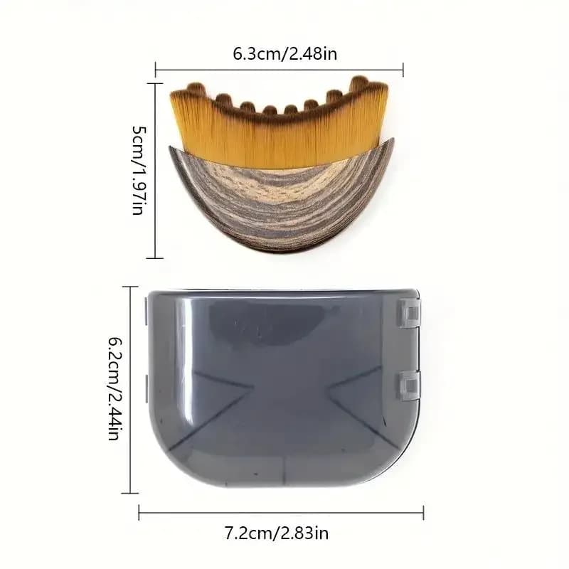 Brosse de massage lymphatique ergonomique pour le visage et le corps – Outil de sculpture cutanée et