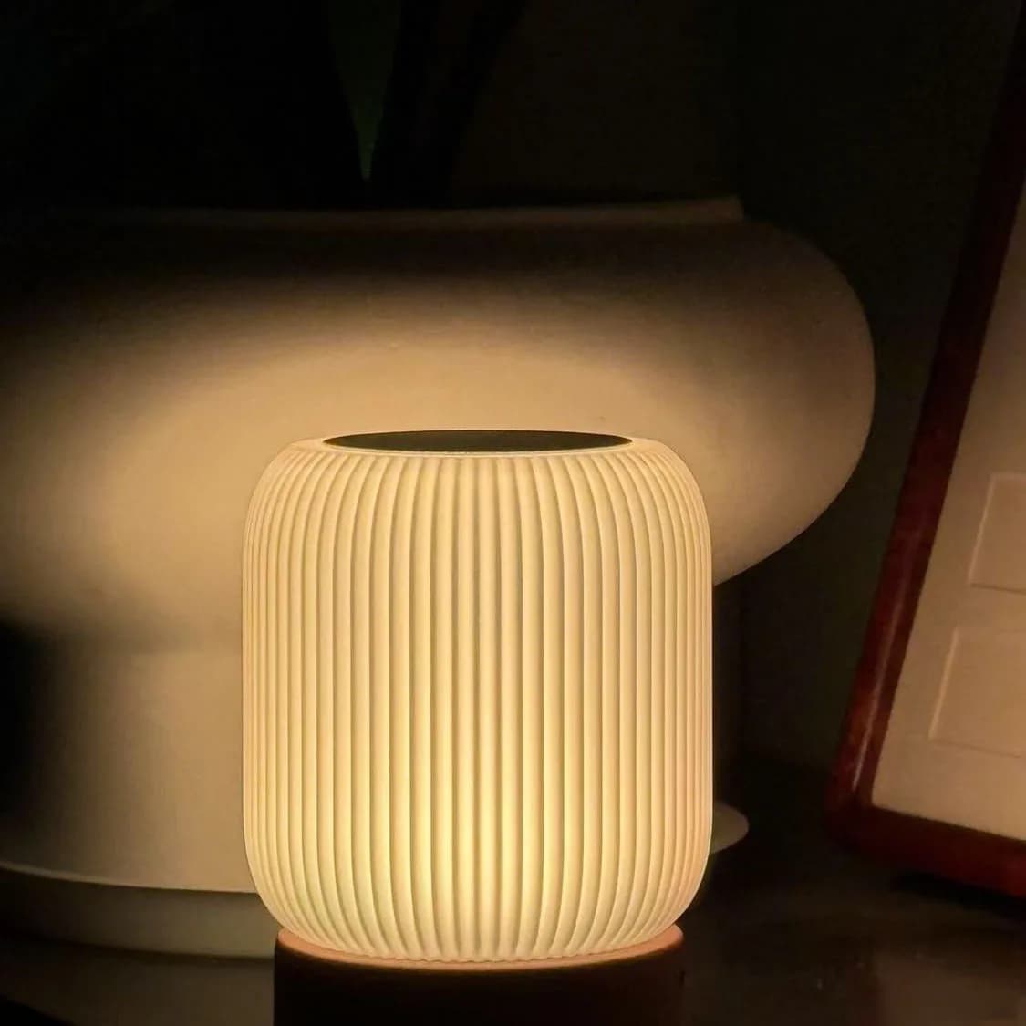 Lampe de lit tricolore Portable à intensité variable, petite veilleuse tactile Simple, adaptée aux c