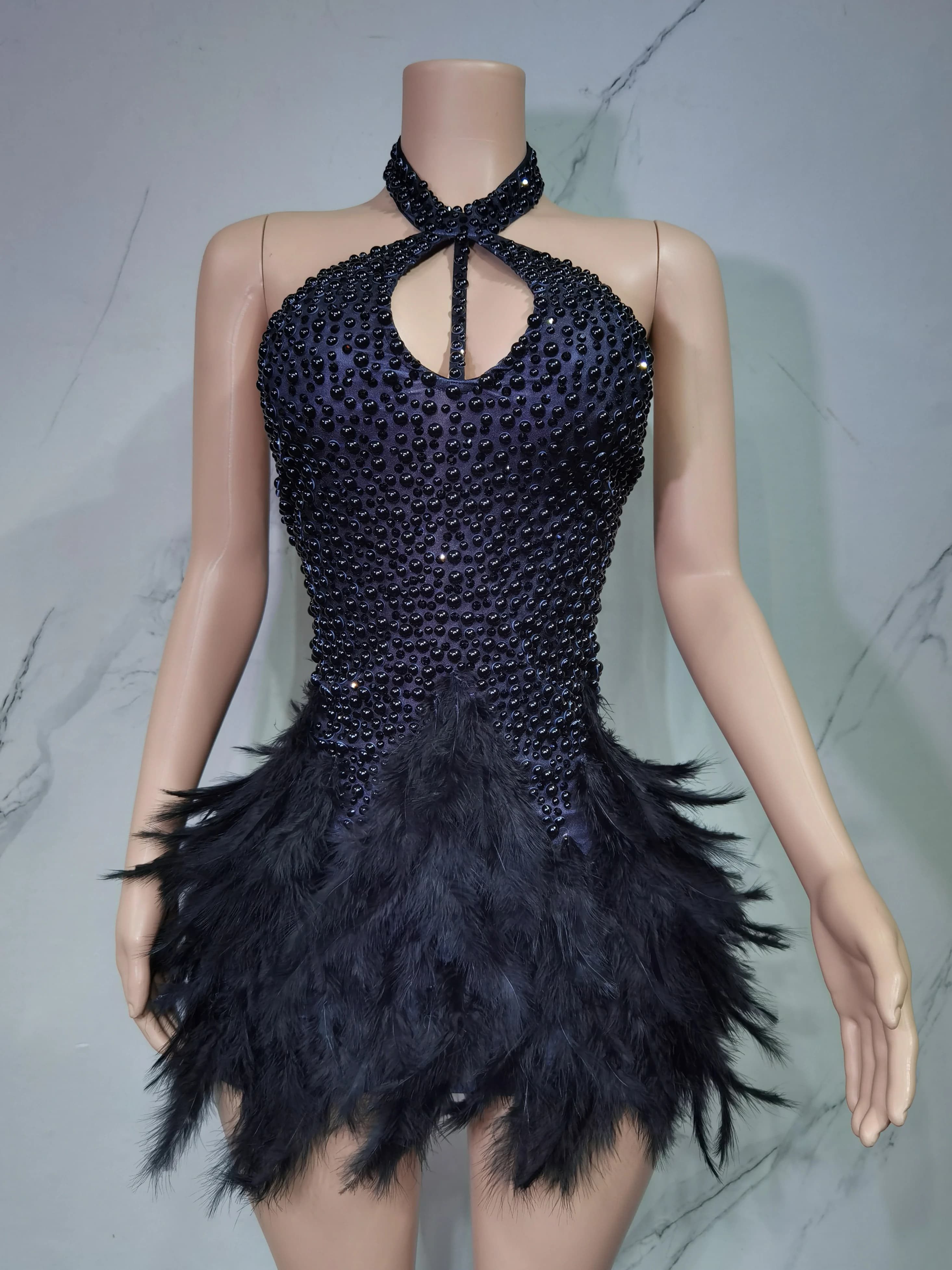 Costume de spectacle Sexy pour discothèque DJ chanteur scène GOGO hôtesse scène Performance tenue à 
