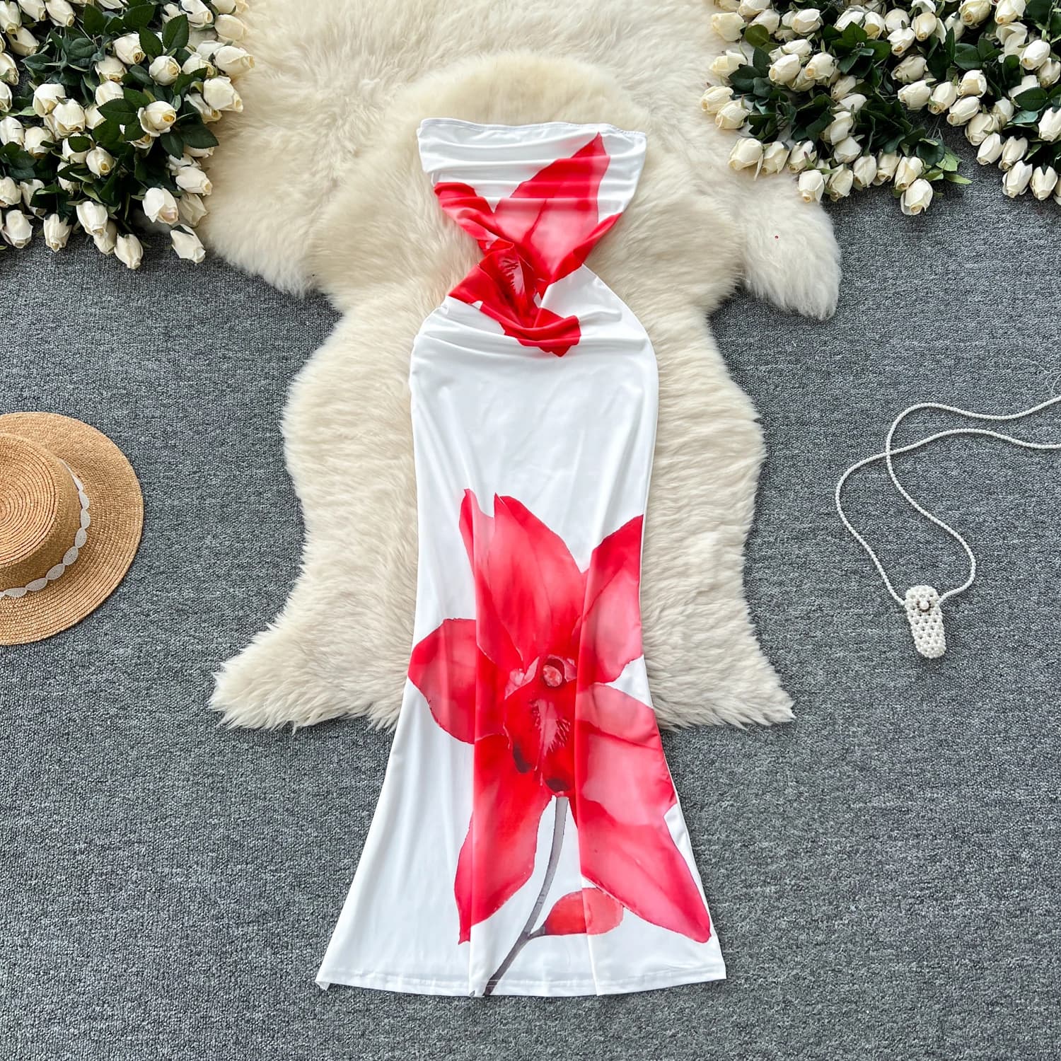 Foamlina – robe longue moulante pour femmes, nouvelle collection été 2021, américaine, serrée, slim,