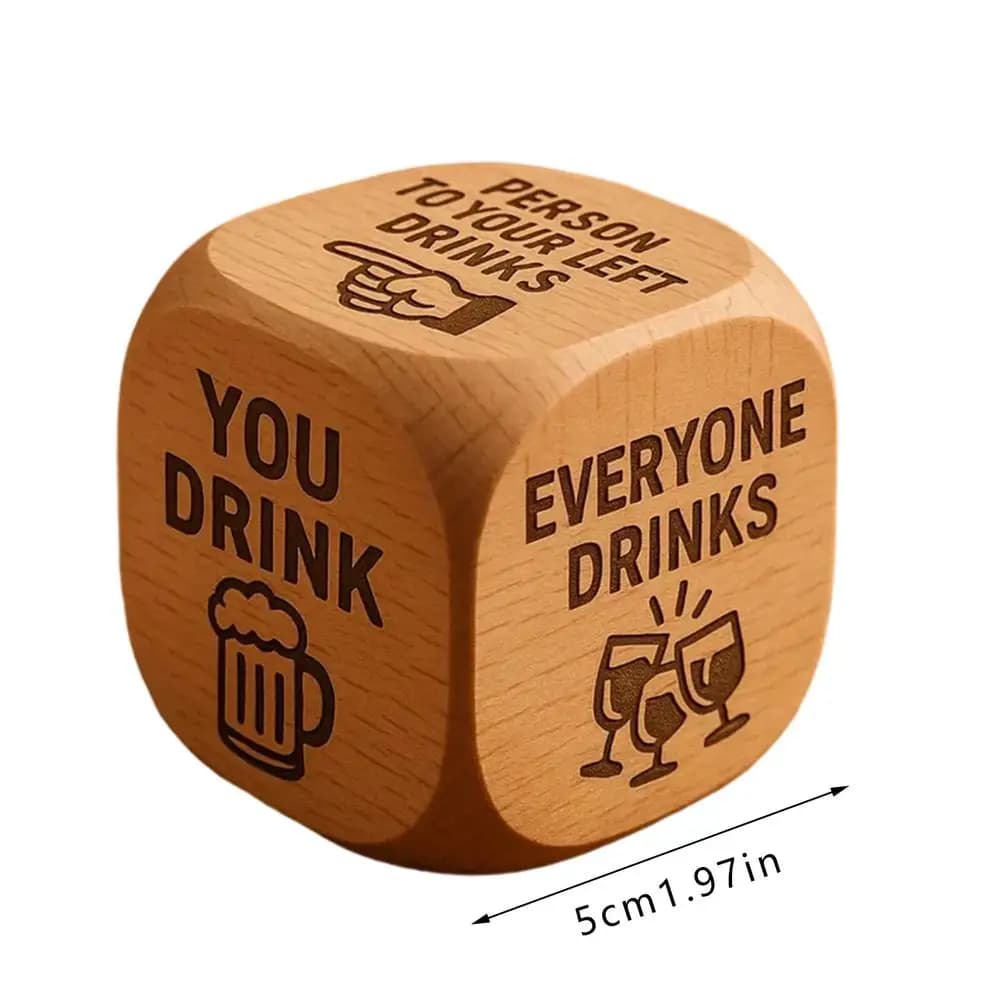 Jeux de boisson pour adultes, cartes de jeu de dés interactives amusantes, activité de groupe noctur