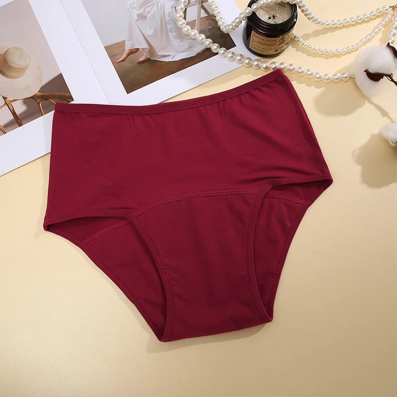 FINETOO culotte menstruelle anti-fuite sous-vêtements période culotte physiologique femmes slip impe
