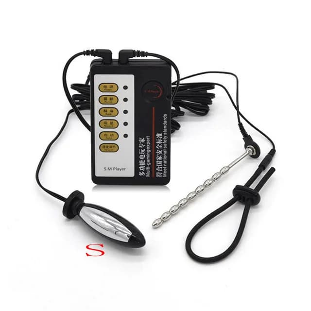 Taser Estim électro Stimulation Massage Kits de Masturbation anneau de pénis Anal godemichet Anal ma