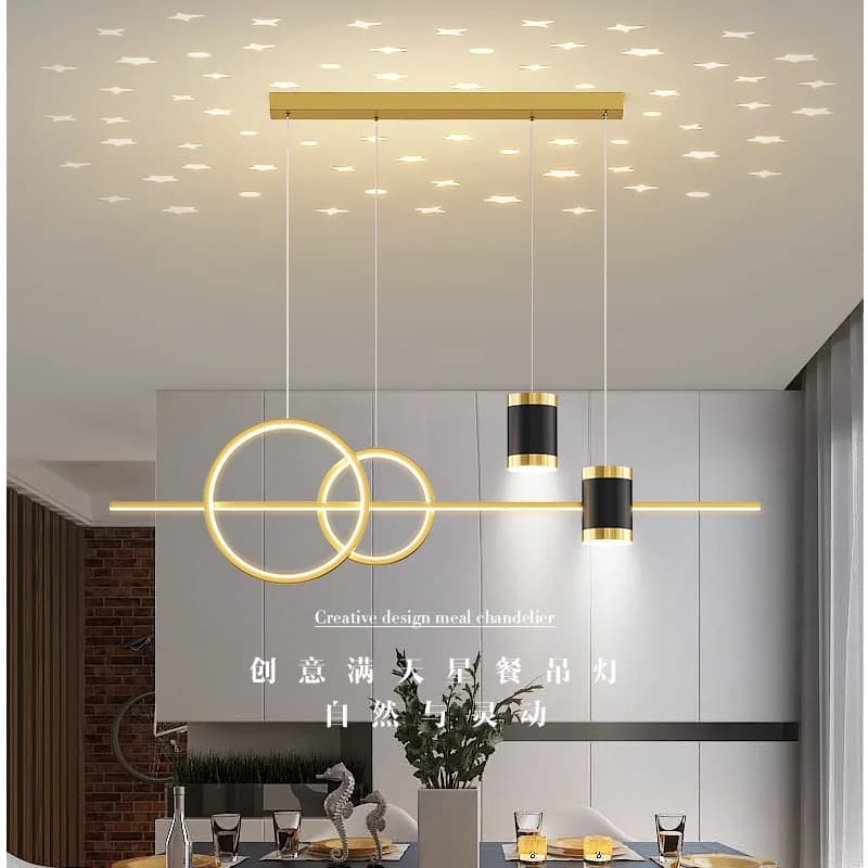 Plafonnier au Design Nordique Minimaliste et Moderne, Luminaire Décoratif d'Nik, Idéal pour une Sall