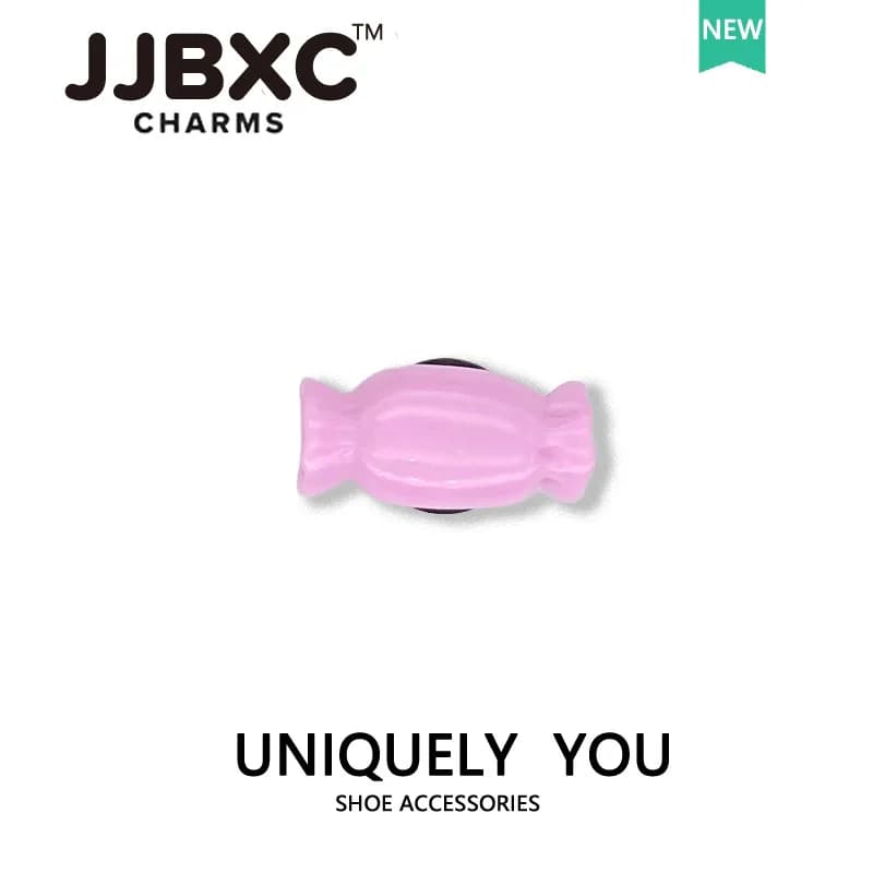 JJBXC breloque pour crocs pince à chaussures accessoires couleur amusante bonbons bricolage chaussur