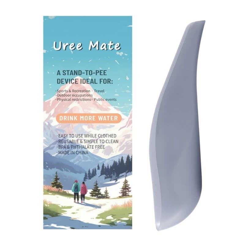 Urinoirs debout, dispositif d'urination extérieur, entonnoir réutilisable pour pipi sur pied, D7YA