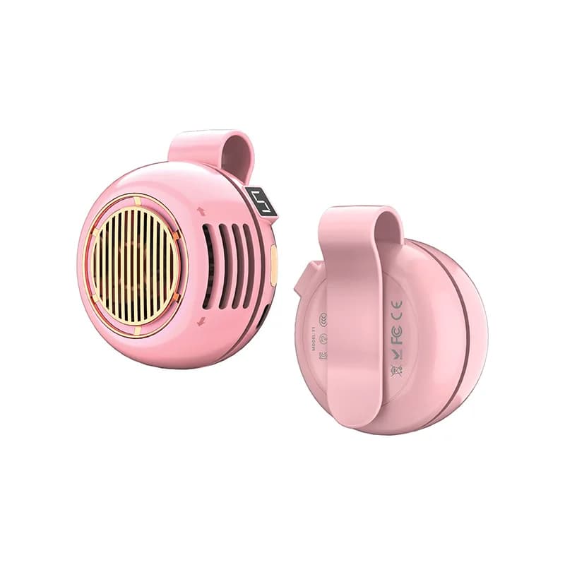 Ventilateur portable populaire, mini ventilateur sans pales à clipser, à suspendre à la taille, à ma