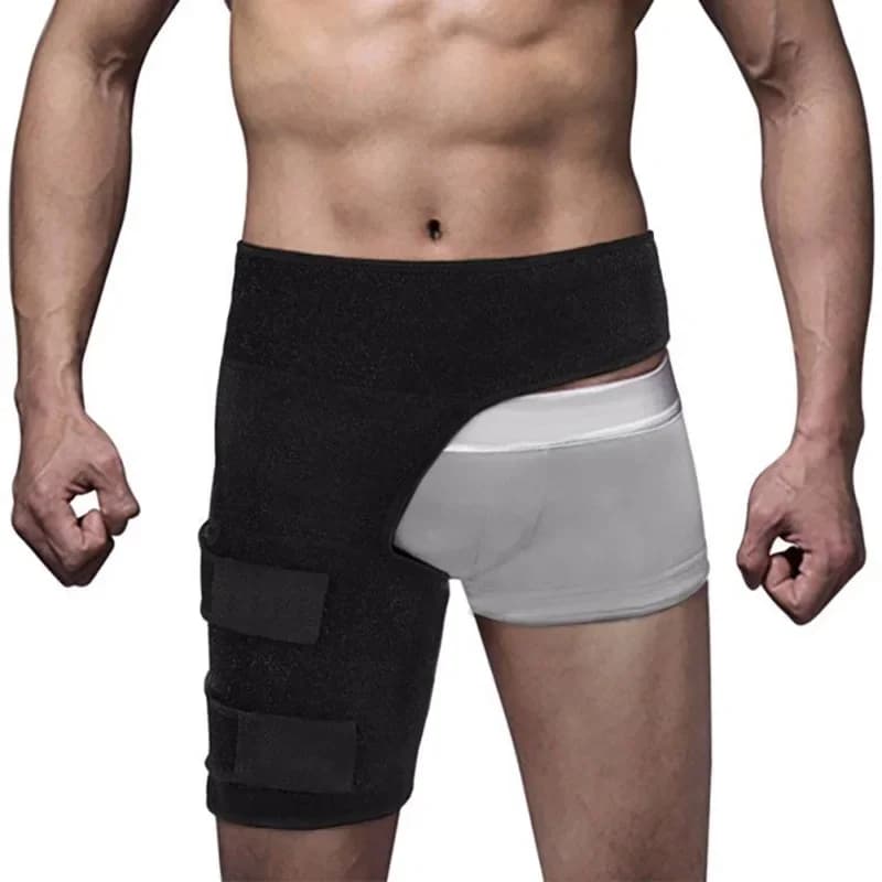 Manchon de compression des cuisses, attelle de hanche, enveloppe de soutien de compression des tendi
