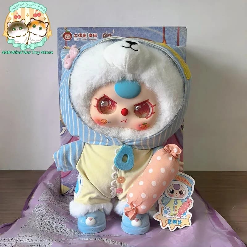 Original Baby Three 400% Sweet Dream Édition Limitée Boîte Mystère Figurine Mignonne Décoration de C