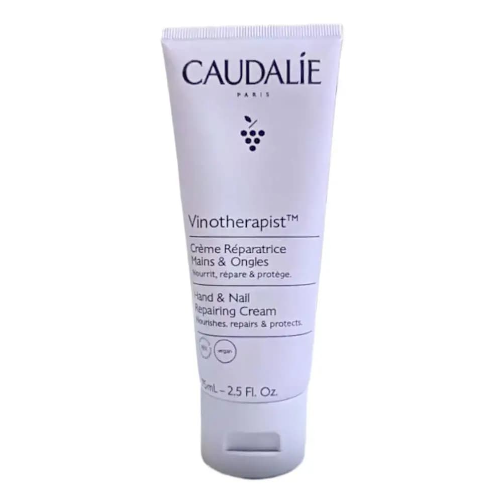 Caudalie – crème pour les mains aux graines coréennes, 75ml, hydrate, nourrit, éclaircit, améliore l