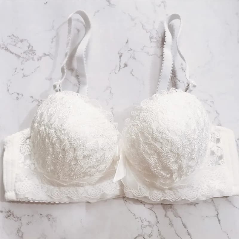 Soutien-gorge push up ajustable sans couture pour femme, lingerie sexy, sous-vêtements ouverts, inti
