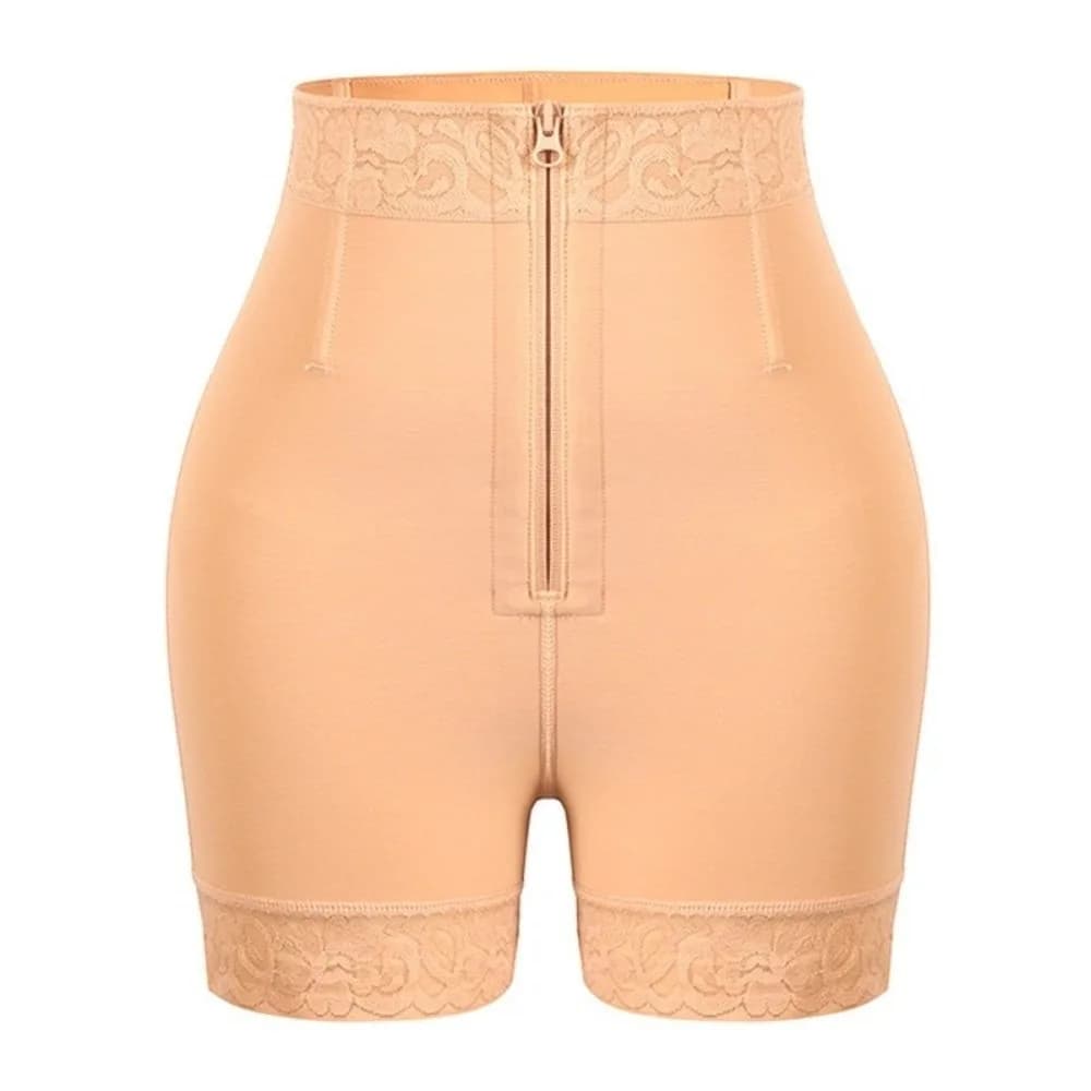 Culotte gainante taille haute post-partum sans couture, contrôle du ventre, rehausseur de fesses, fe