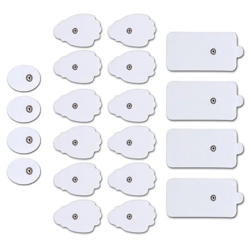 Électrostimulateur corporel électrique EMS TENS, 2 canaux, 16 modes de massage, masseur électronique