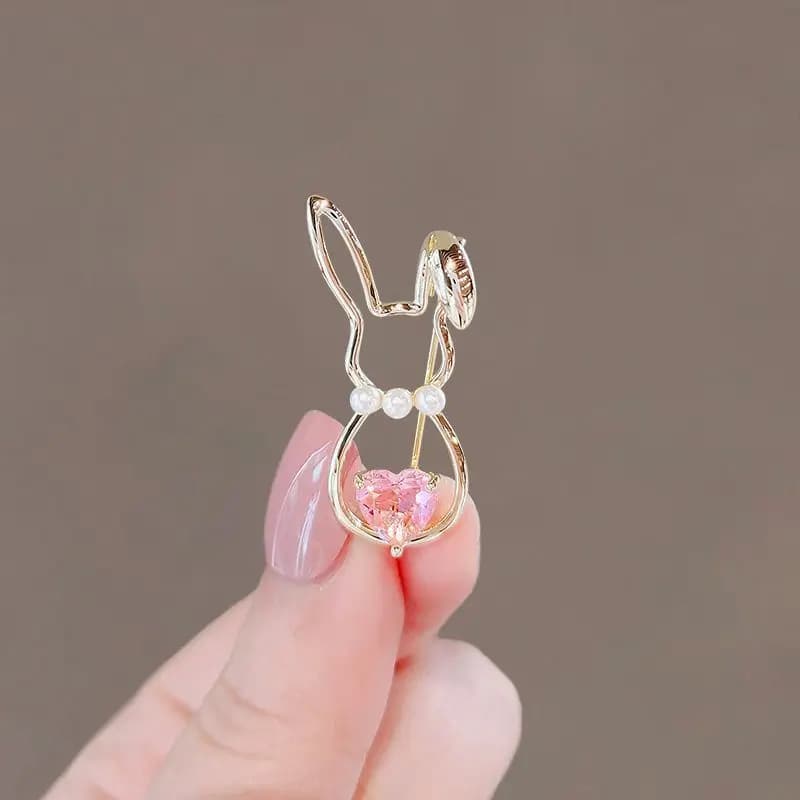 Broche Oiseaux Papillon Chat pour Femme, Perle, Strass, Bijoux ChimAnimal, Manteau, Robe, Épinglette