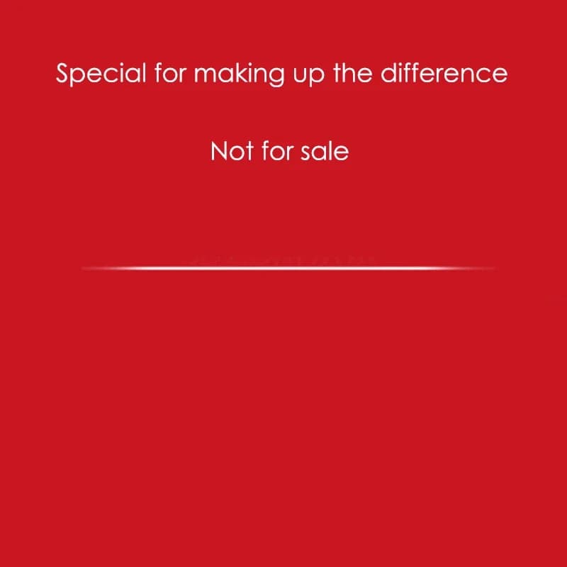 Non à vendre, spécial pour combler la différence, non à vendre, pas un produit, non à vendre