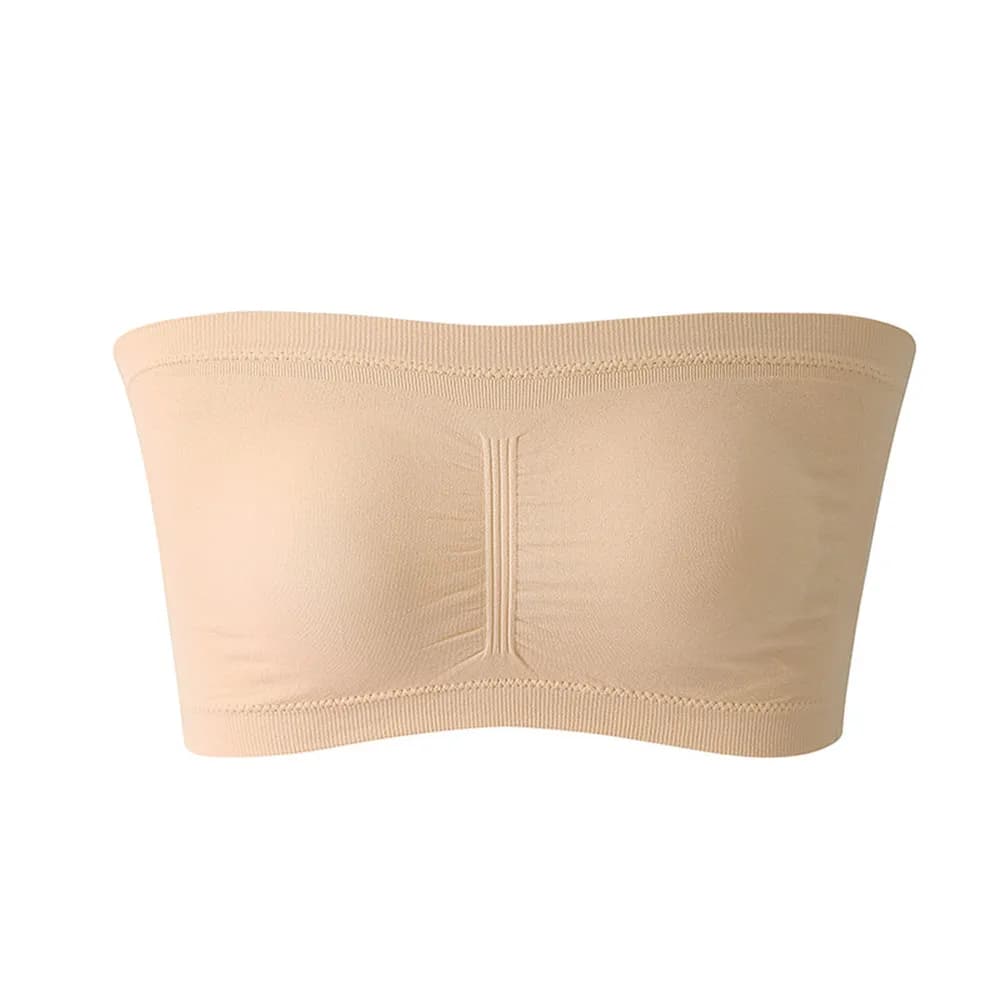 DOIAESKVE grande taille femmes bustier tubulaire soutien-gorge sans bretelles soutien-gorge femme sa