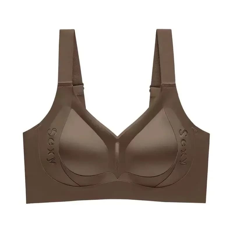 Sous-vêtements grande taille, gros seins, petit soutien doux, soutien-gorge rassemblé, seins en pelu