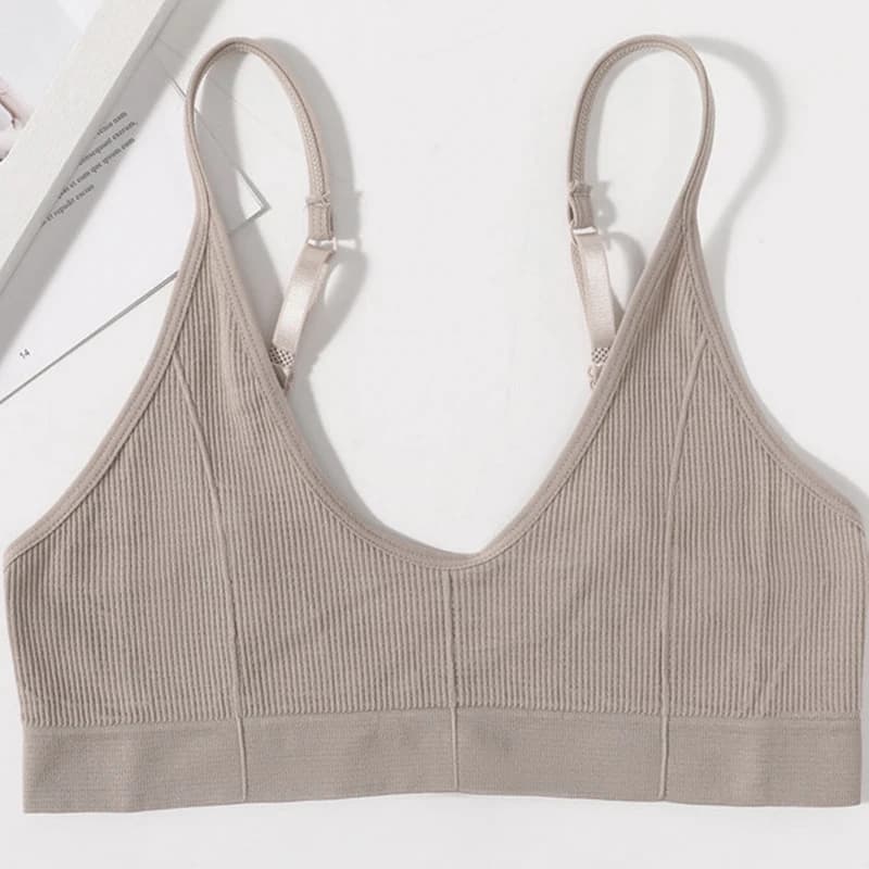 Soutien-gorge tube sans couture pour femme, dos en U, lingerie sexy, bralette de sport, haut dos nu,