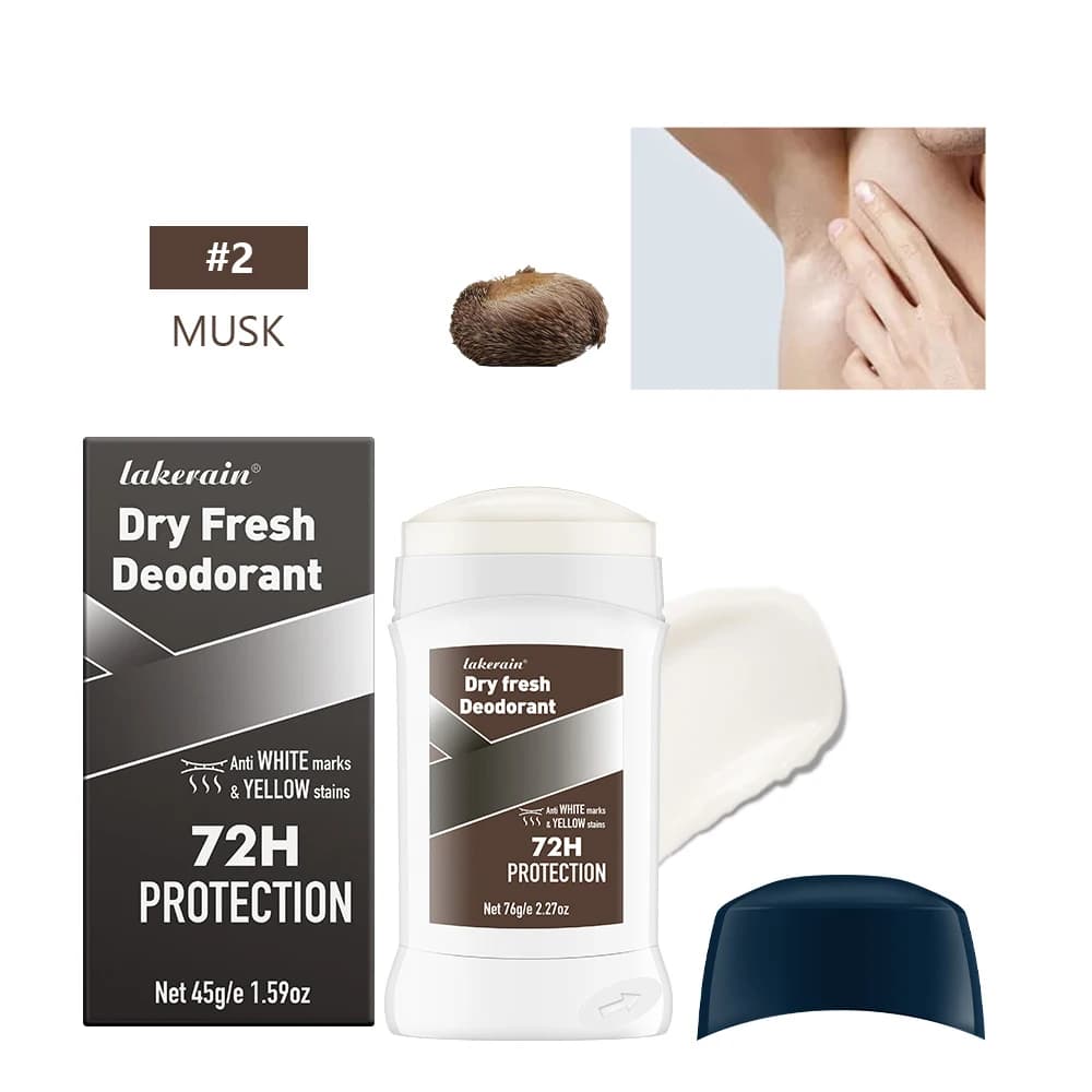 Crème déodorante pour homme, odeur du corps entier, aisselles, élimine l'odeur des aisselles et arôm