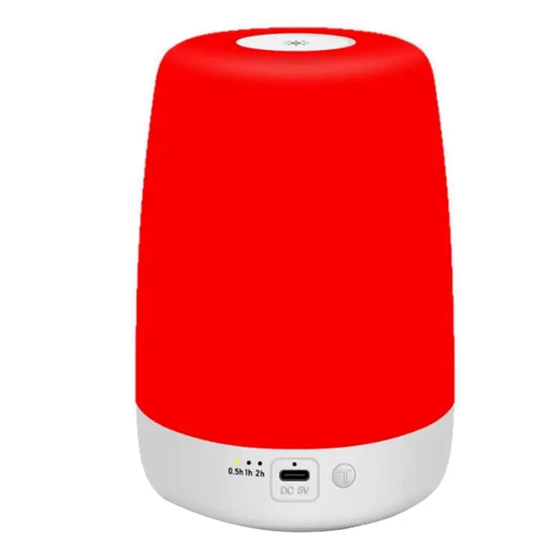 ABRW-For Sleep Aid Lamp, lampe rechargeable, à intensité variable, lumière rouge 670 Nm, veilleuse p