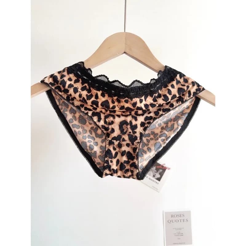 Ensemble de lingerie sexy imprimé léopard pour femmes, sans fil, invisible, push-up pour petites poi