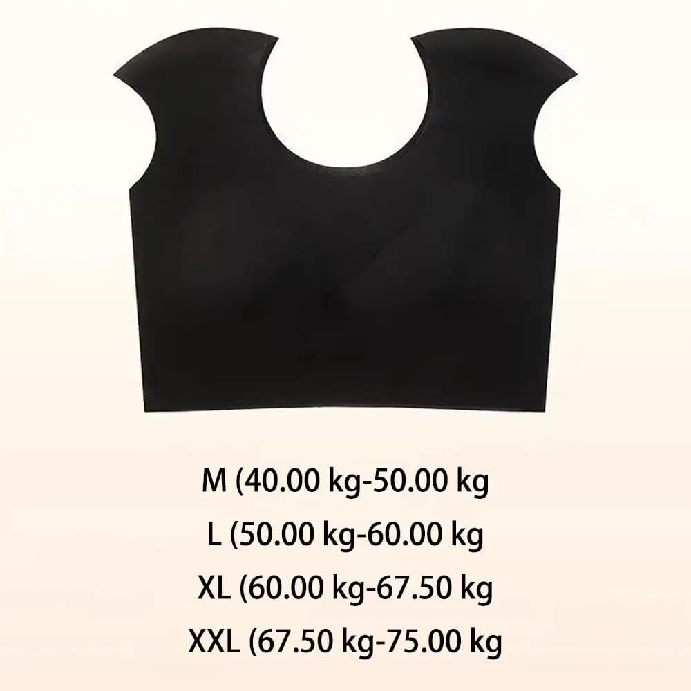 Le soutien-gorge d'épaule à angle droit sans trace fait de gros seins apparaissent plus petits hauts