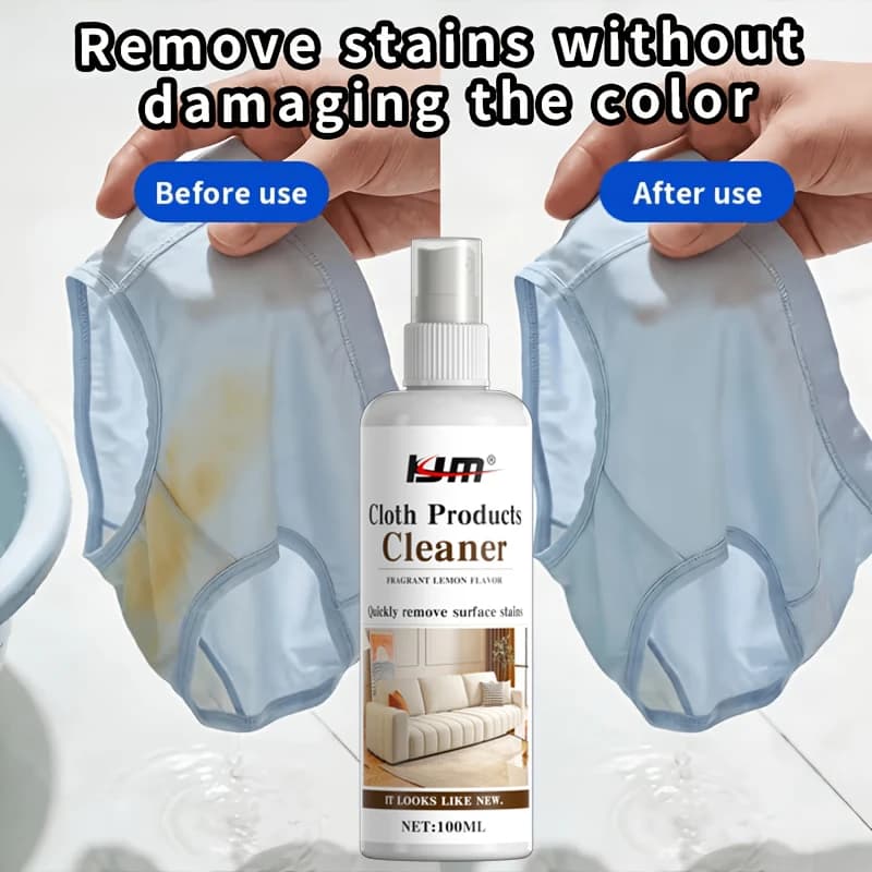 Spray anti-taches pour sous-vêtements, 100ml, nettoyage en profondeur, éliminateur d'odeurs de sueur