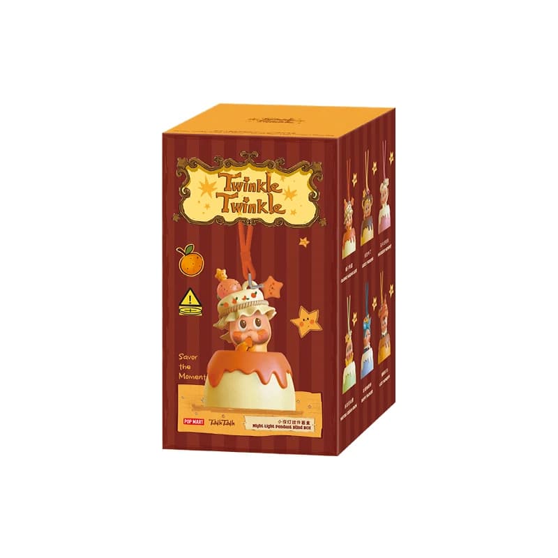 POP MART Twinkle Twinkle Save the Moment Series-boîte aveugle suspendue pour veilleuse 1 pièce/6 piè
