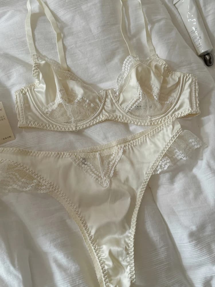 Soutien-gorge Push-Up en dentelle brodée française pour femmes, Sexy, confortable, respirant, Design