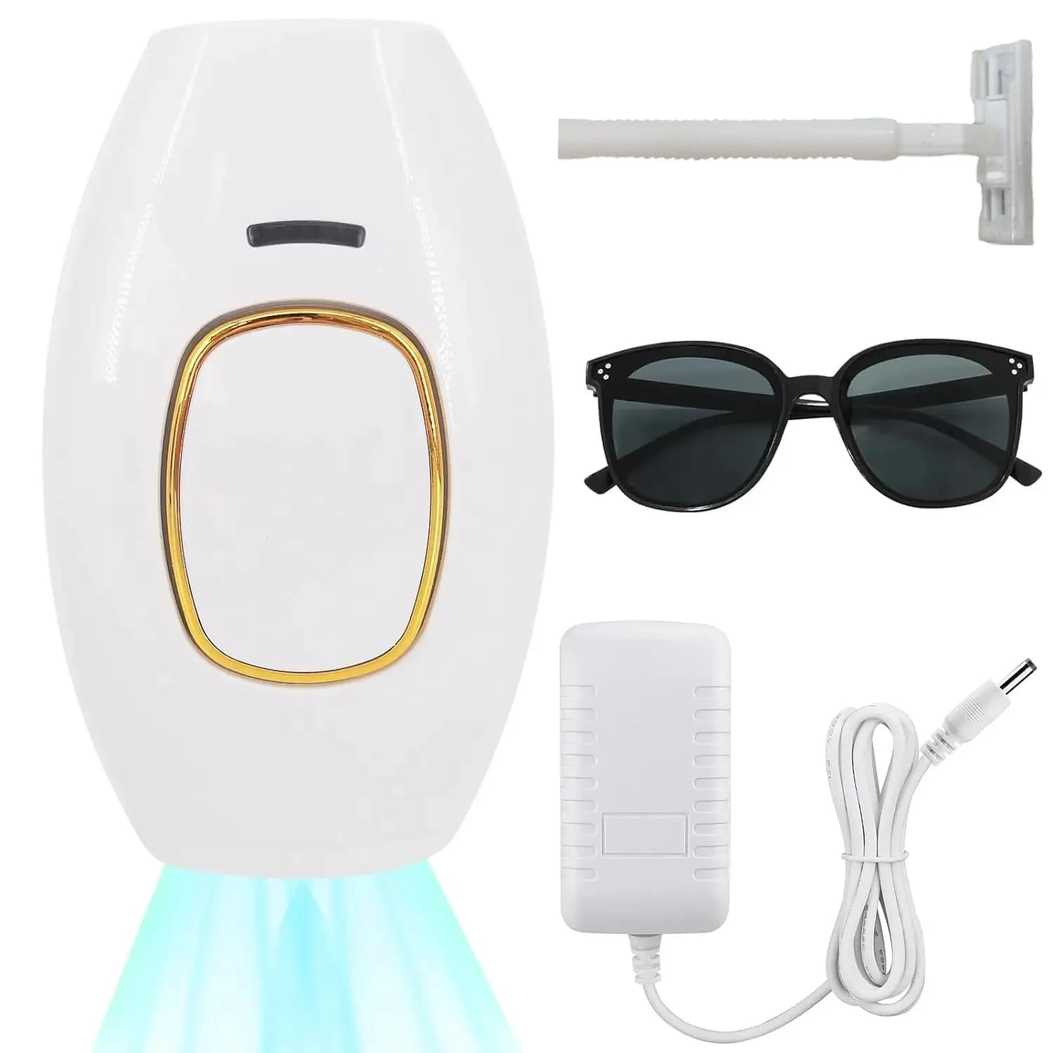 Body Bikini IPL 500,000 Flash épilateur impulsions épilateur Laser Permanent indolore pour les femme