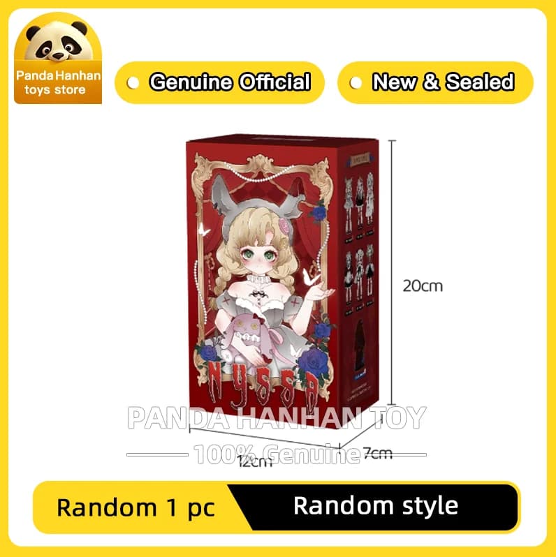 Nyssa Bizarre Nightmares Series 1/12 Doll Blind Box Toy Trendy Cute Gothic Style Anime Figure Myster