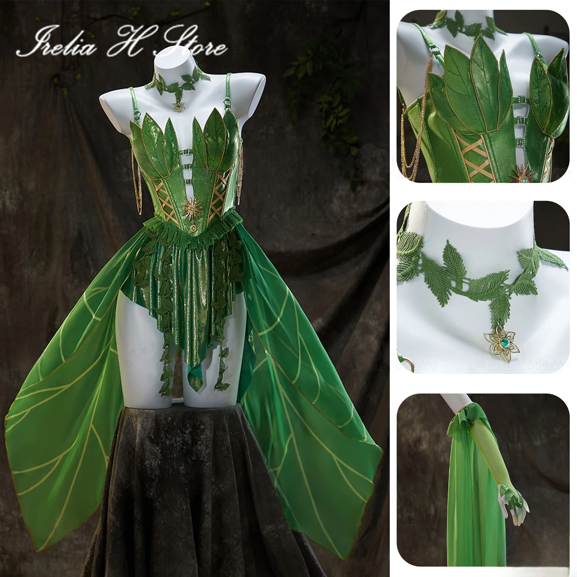 Irelia H Store – robe elfes féeriques, lingerie Sexy, séance Photo privée, Costume d'halloween pour 