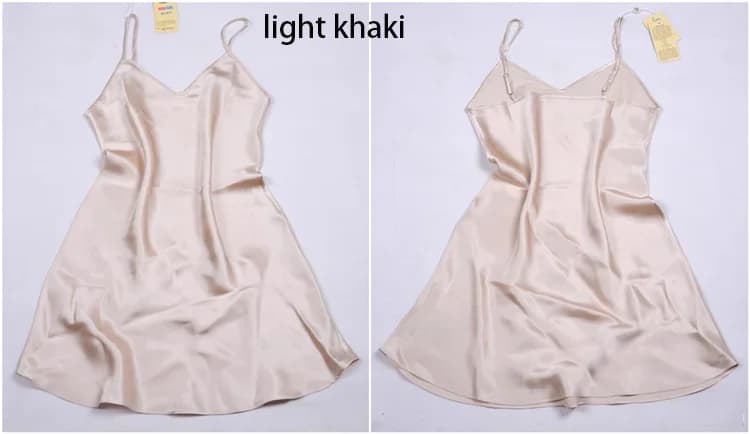 Vêtements de nuit en soie pour la vente en gros