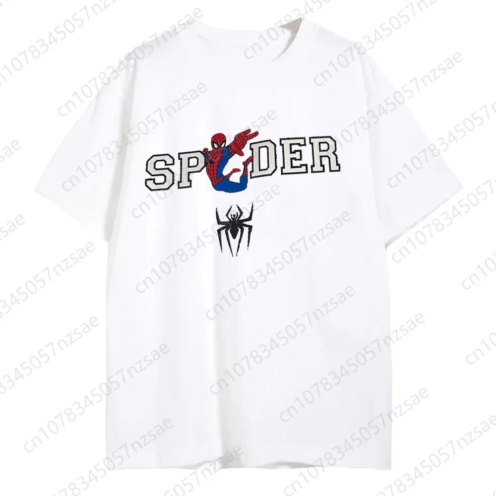 Nouvel ensemble pyjama assorti Spider & Gwen pour couples, collection été 2026 – T-shirt et short po