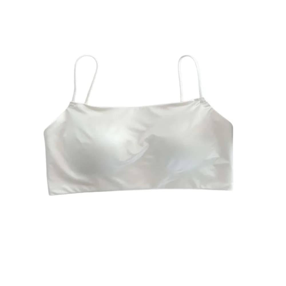 Soutien-gorge sans fil en satin à fines bretelles, imprimé léopard, col bateau, pour femme, antichoc