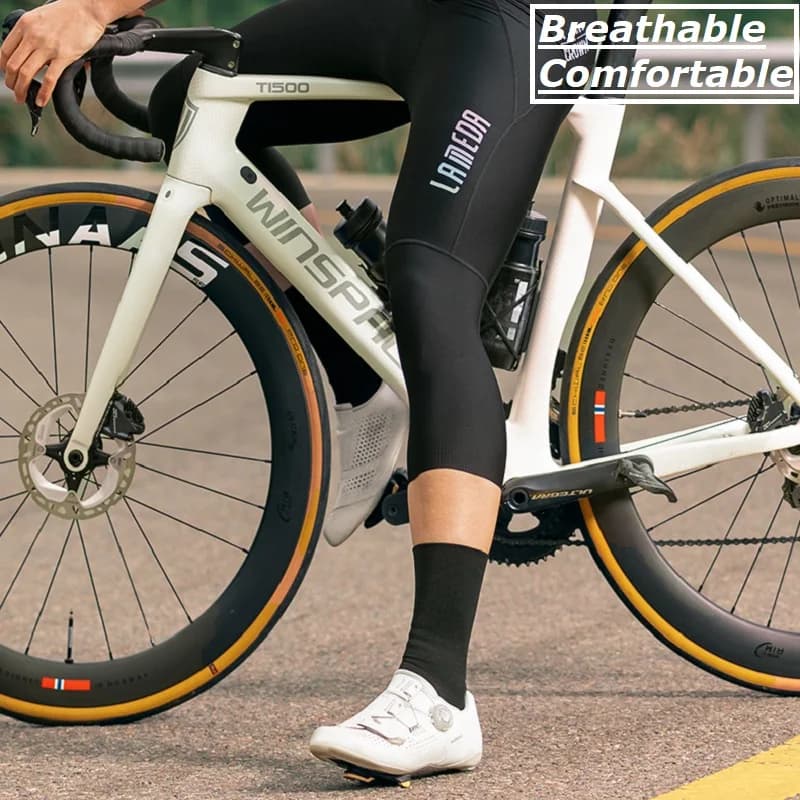 Lameda pantalon court serré hauteur élasticité pantalon de vélo vêtements de cyclisme pour hommes co