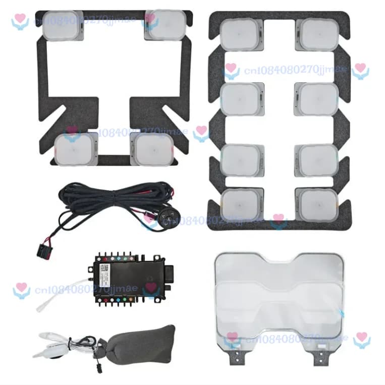 Siège de voiture Massage taille soutien soutien lombaire modifié 12 points pneumatique Massage régla