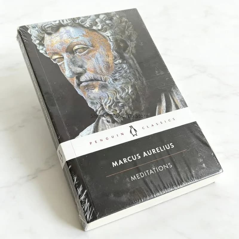 Méditations de Marcus Aurelius en anglais, livre broché