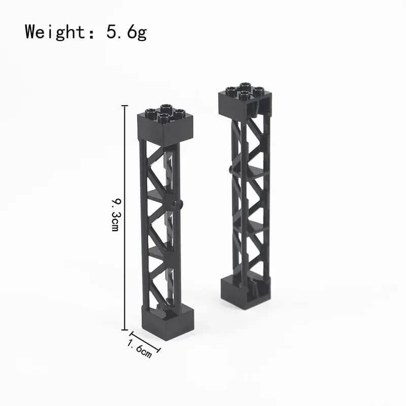Trains de ville, blocs de construction à monter soi-même, Rail droit et incurvé, pièces de briques, 