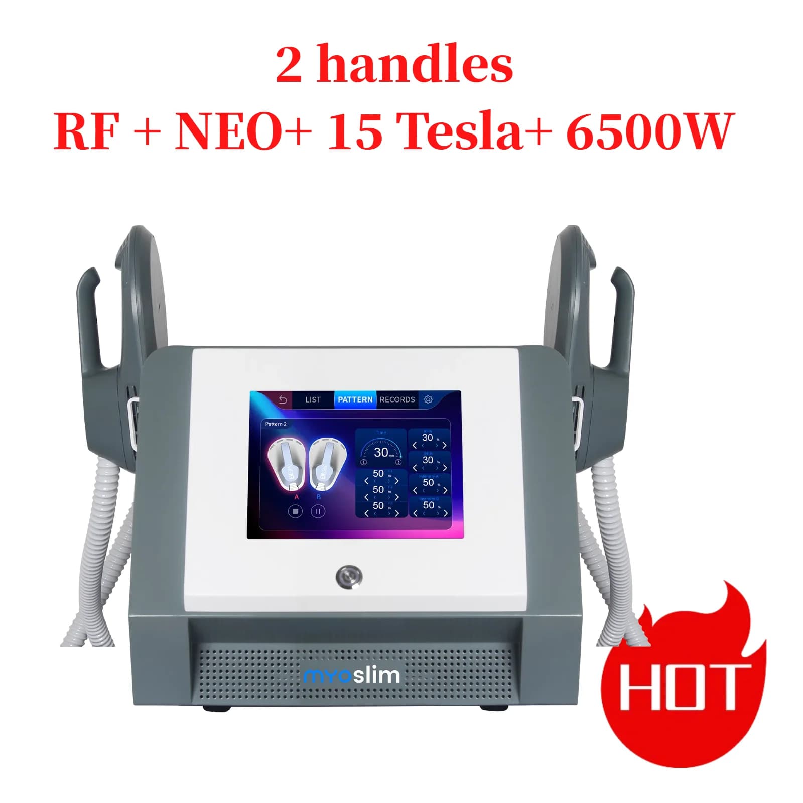 Appareil de remodelage corporel RF mysolim pour la réduction de la graisse, machine de stimulation m